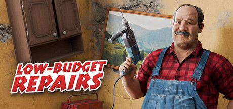 Low-Budget Repairs official Steam promotional art